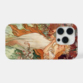 アルフォンス・ミュシャ 『四季』(1896) 春 iPhoneケース (裏面横)