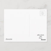 アルフォンス・ミュシャ 1898年のダンス ポストカード (裏面)