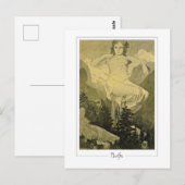 アルフォンス・ミュシャ #404 - 美術ポストカード ポストカード (正面/裏面)