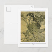 アルフォンス・ミュシャ #412 - ファインアート ポストカード (正面/裏面)