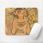 アルフォンズミュシャ～ザバラ マウスパッド (マウス)