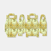 アルフォンセミュシャアールヌーボーリリリフローラルパターン フェイバーボックス (折り畳みなし)