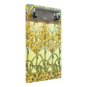 アルフォンセミュシャアールヌーボーリリリフローラルパターン ミニクリップボード (アングル)