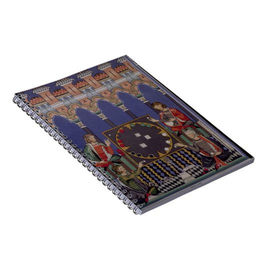 アルフォンソのためになされるゲームの本からの90ページX ノートブック (右側)