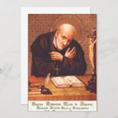 アルフォンソ・リゴリ 招待状 (正面/裏面)