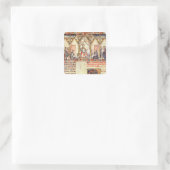 アルフォンソX「賢者」の法廷 スクエアシール (バッグ)