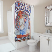 アルフォンミュシャ1897ブルーデシャンプス シャワーカーテン (インサイチュ)