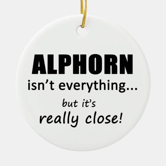 アルフォーンは全てではない セラミックオーナメント (正面)
