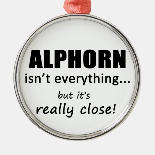 アルフォーンは全てではない メタルオーナメント (正面)