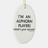 アルフォーンプレイヤーの言い訳 セラミックオーナメント (右)