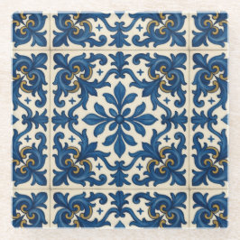 💙 「アルフレスコ&ファブラス」 ガラスコースター