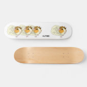 アルフレッドのモルモットのスケートボード スケートボード (横)