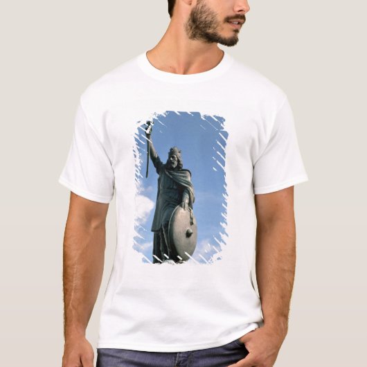 アルフレッドの彫像素晴らしいの Tシャツ (正面)
