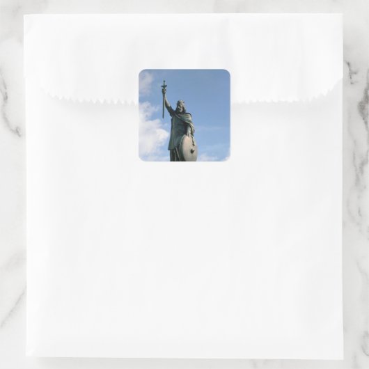 アルフレッドの素晴らし像 スクエアシール (バッグ)