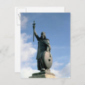 アルフレッドの素晴らし像 ポストカード (正面/裏面)