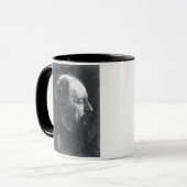 アルフレッドのTennyson (1809-92年の) c.1868 (卵白pr主 マグカップ (正面左)