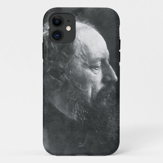アルフレッドのTennyson (1809-92年の) c.1868 (卵白pr主 Case-Mate iPhoneケース (裏面)