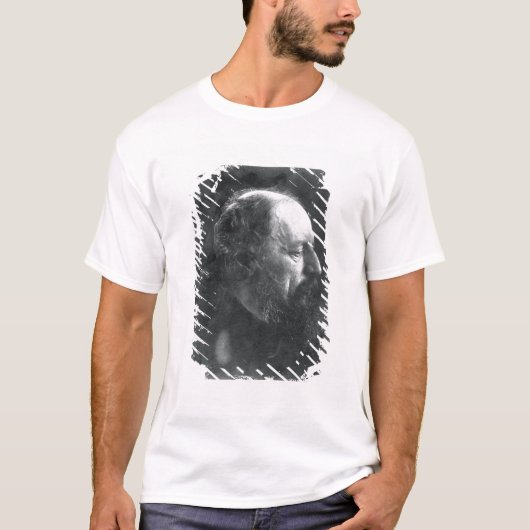 アルフレッドのTennyson (1809-92年の) c.1868 (卵白pr主 Tシャツ (正面)