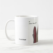 アルフレッドアリクイのマグ コーヒーマグカップ (左)