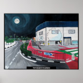 アルフレッドキツネ絵を描による歯医者への旅行 ポスター (正面)