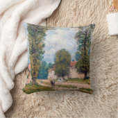 アルフレッドシスレー – ザベルサイユロード クッション (ブランケット)