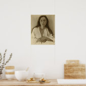 アルフレッドスティグリッツジョージアオキーフェポートレート ポスター (キッチン)