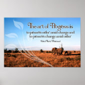 アルフレッドノースホワイトヘッド感動的引用文 ポスター (正面)