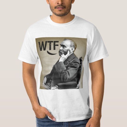 アルフレッドノーベル、WTF Tシャツ (正面)