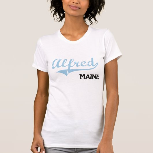 アルフレッドメイン都市クラシック Tシャツ (正面)