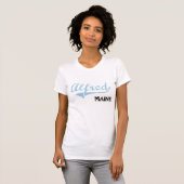アルフレッドメイン都市クラシック Tシャツ (正面フル)