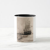 アルフレッド1775   米国の歴史的な船 マグカップ (中央)
