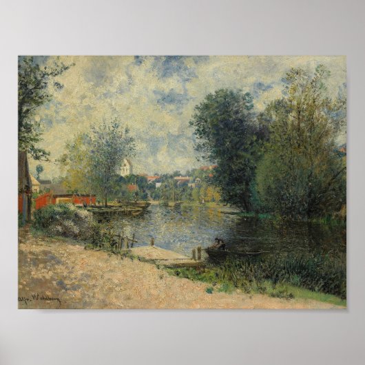 アルフレッド・ウォーベルグ – ソムマルランドスカ ポスター (正面)