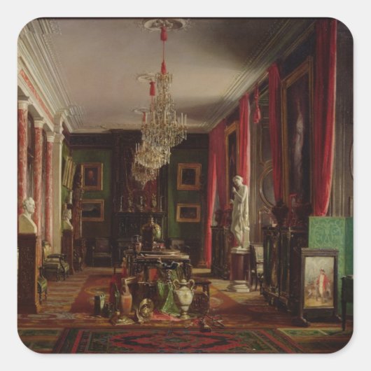 アルフレッド・エミリエン事務所のインテリア スクエアシール (正面)