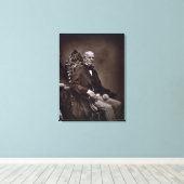 アルフレッド・オーガスト・キュヴィリエ・フリリー(1802-87)、'Gより キャンバスプリント (インサイチュ (ウッドフロア))