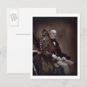 アルフレッド・オーガスト・キュヴィリエ・フリリー(1802-87)、'Gより ポストカード (正面/裏面)