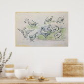 アルフレッド・シスリー |ダックス ポスター (キッチン)