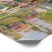 アルフレッド・シスリー |モレットのローイング銀行 ポスター (角)