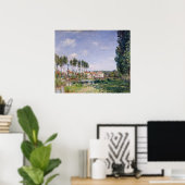 アルフレッド・シスリー |モレットのローイング銀行 ポスター (ホームオフィス)