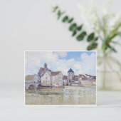 アルフレッド・シスリー・ル・ポン・デ・モレ ポストカード (スタンド正面)