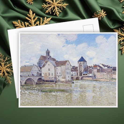 アルフレッド・シスリー・ル・ポン・デ・モレ ポストカード