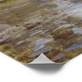 アルフレッド・シスリー Morett-sur-Loingの橋| ポスター (角)