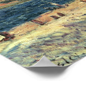 アルフレッド・シスリー | Saint-Mammesの川岸 ポスター (角)