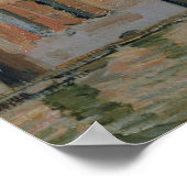 アルフレッド・シスリー | The Boat in the Flood, Port-Marly ポスター (角)