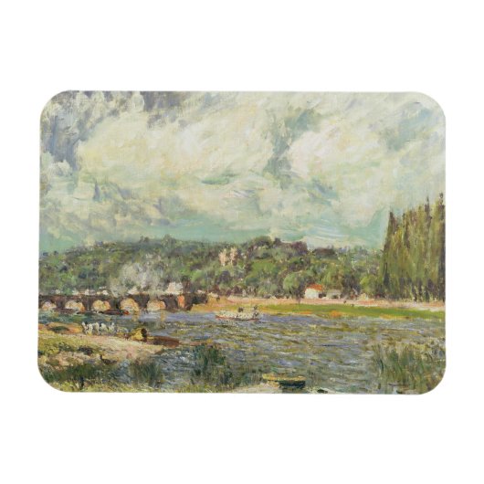 アルフレッド・シスリー | The Bridge at Sevres マグネット (横)
