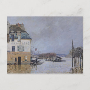アルフレッド・シスリー The Flood at Port-Marly ポストカード