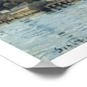 アルフレッド・シスリー | The Seine at Bougival ポスター (角)