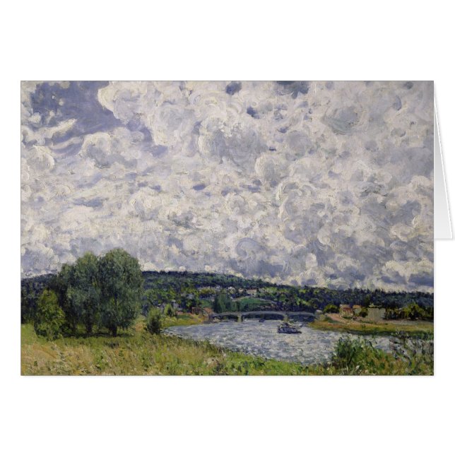 アルフレッド・シスリー | The Seine at Suresnes (正面横)