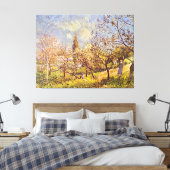 アルフレッド・シスレー・オーチャード春 キャンバスプリント (インサイチュ (寝室))
