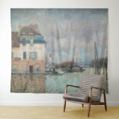 アルフレッド・シスレー - ポート=マリーの洪水 1876 タペストリー (インサイチュ(横))