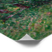 アルフレッド・シスレー - 朝の太陽に照らされたサユールの草原 ポスター (角)